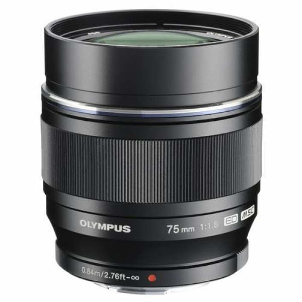 Об'єктив OLYMPUS ET-M7518 75mm 1:1.8 Black